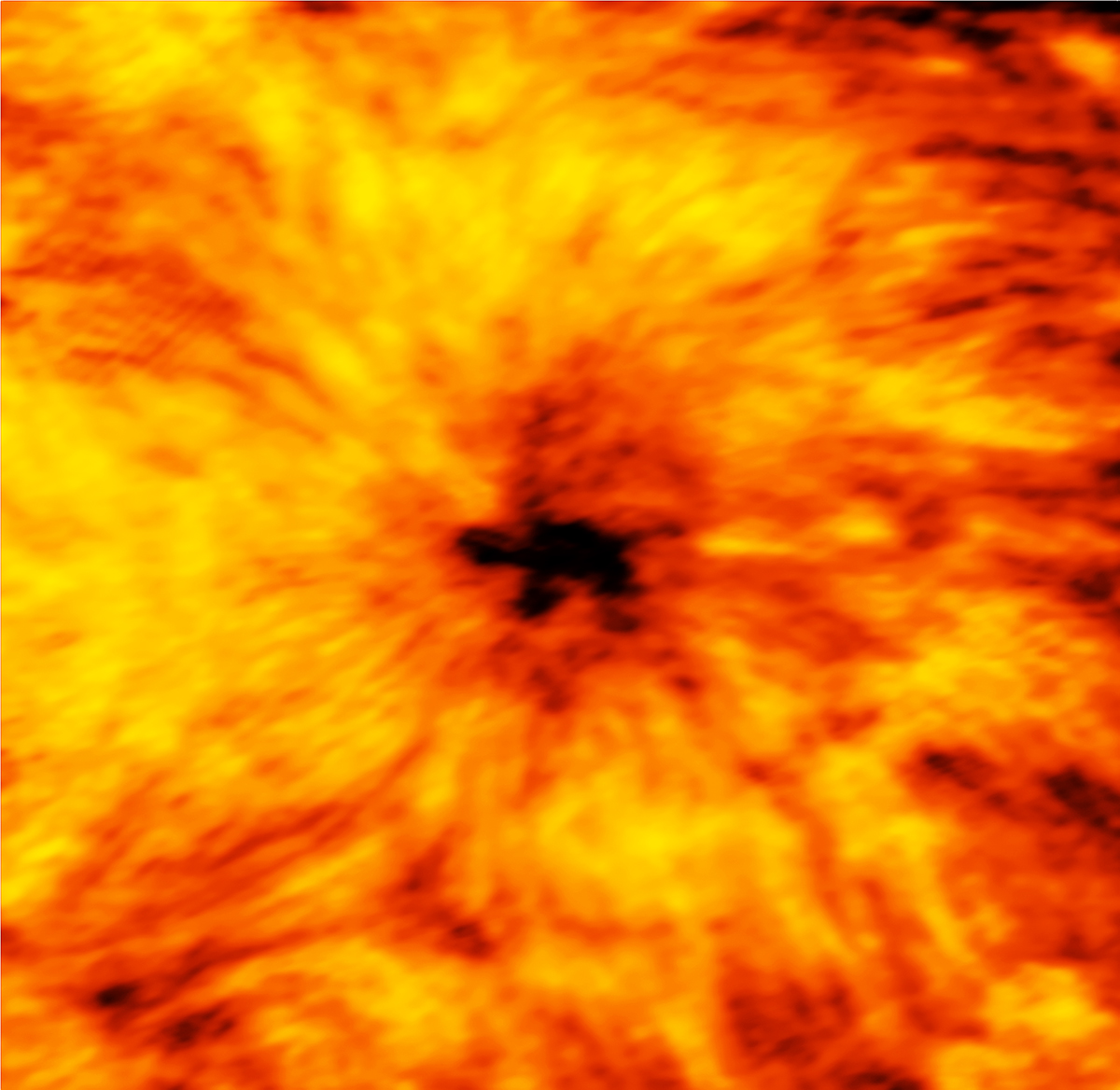 ALMA image of sunspot