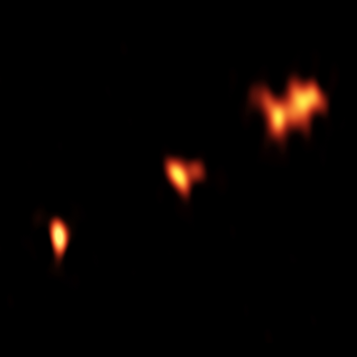VLBA continuum image of QSO P352–15