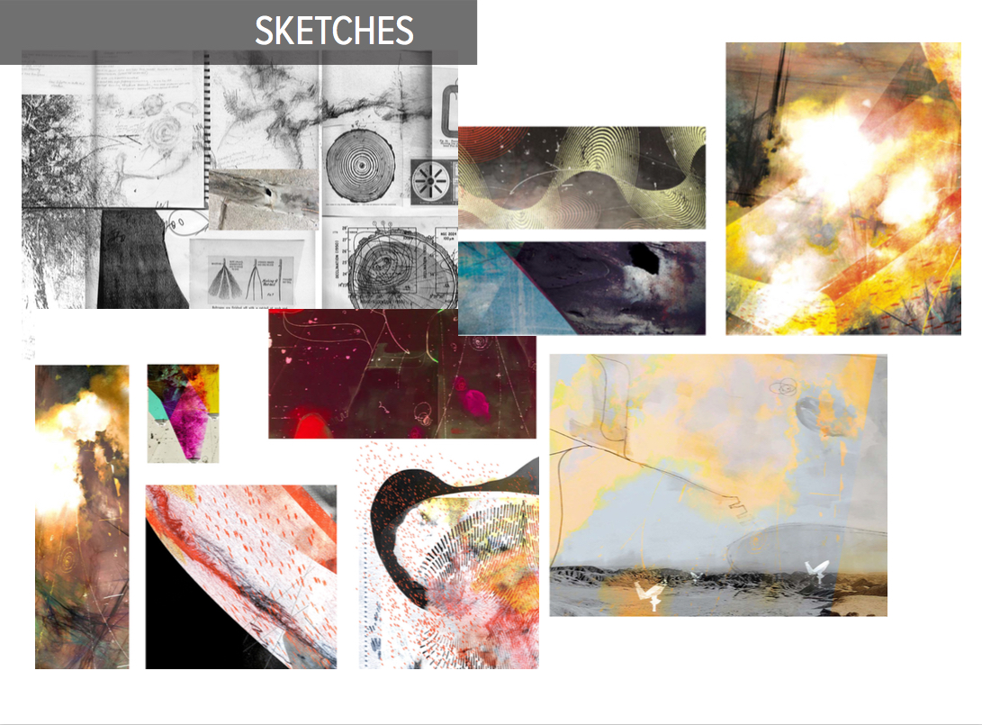ngVLA Artist Impressions: Galactic Ecosystem Sketches