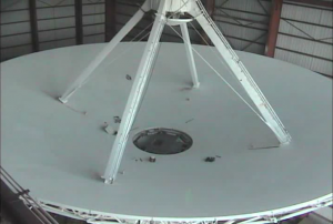 VLA antenna being upgraded