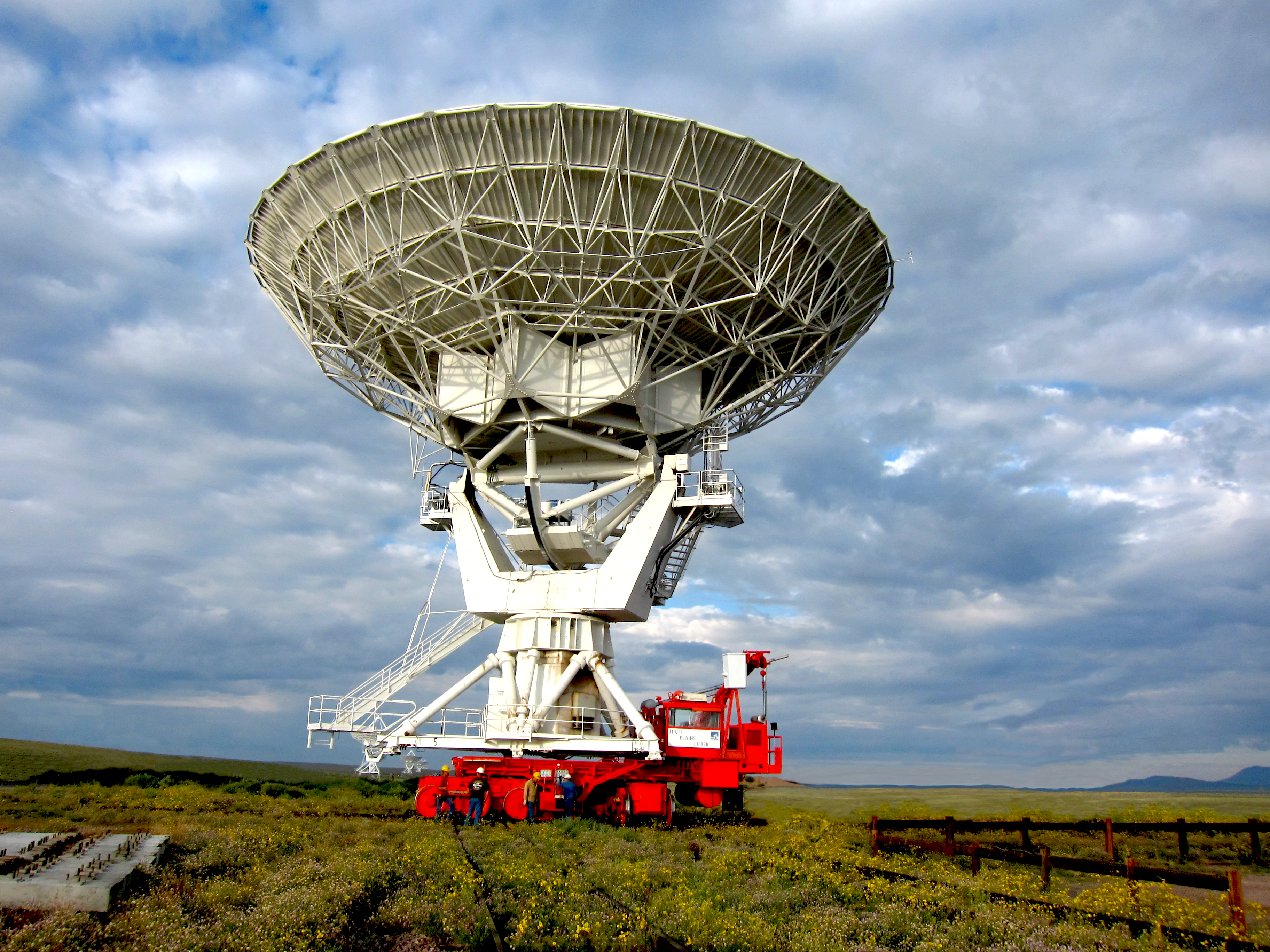VLA antenna and Transporter