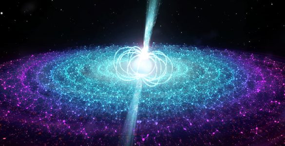 Artist's conception of neutron star