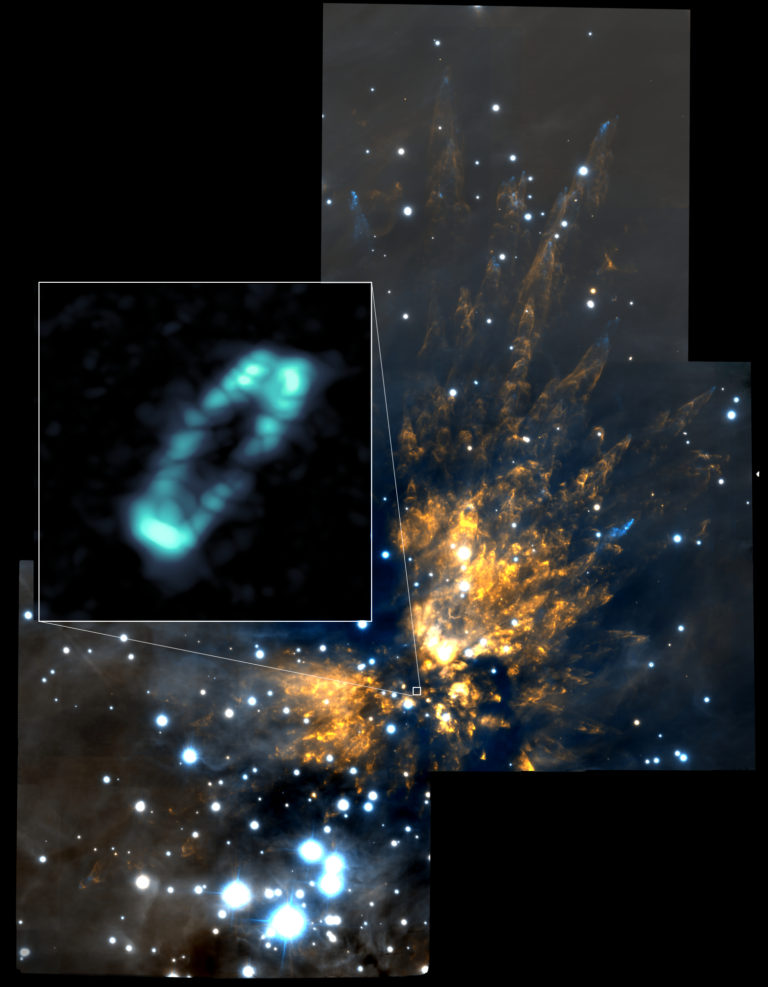Newswise: Liberal Sprinkling of Salt Discovered Around a Young Star