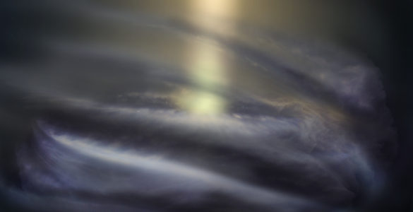 Cool, Nebulous Ring around Milky Way’s Supermassive Black Hole