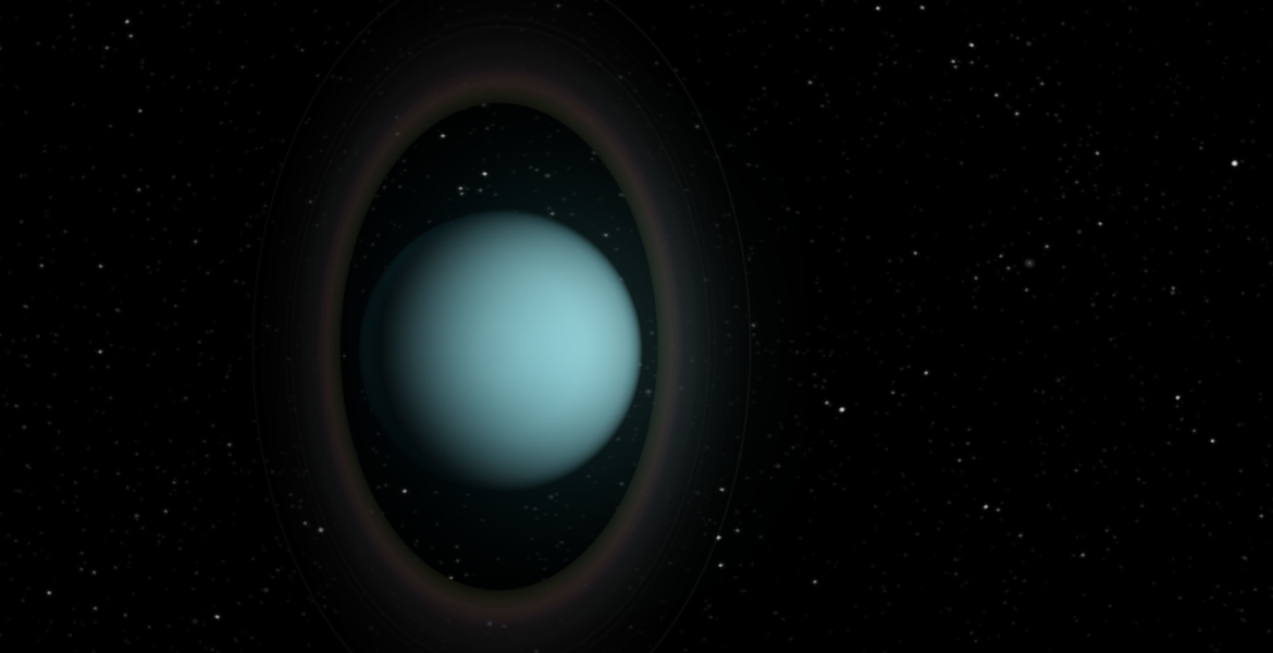 En team baas Productief Planetary Rings of Uranus 'Glow' in Cold Light - National Radio Astronomy  Observatory