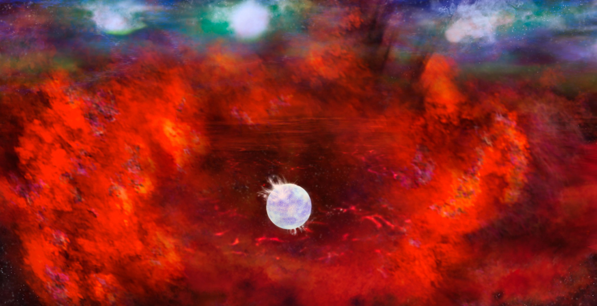 Neutron star in Supernova 1987A
