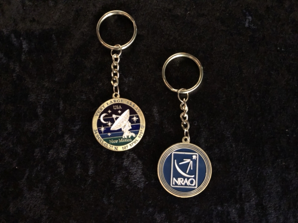 VLA Coordinates Key Chain