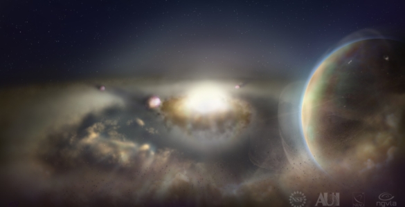 A Cosmic Whodunit: ALMA Study Confirms What’s Robbing Galaxies of Their Star-Forming Gas