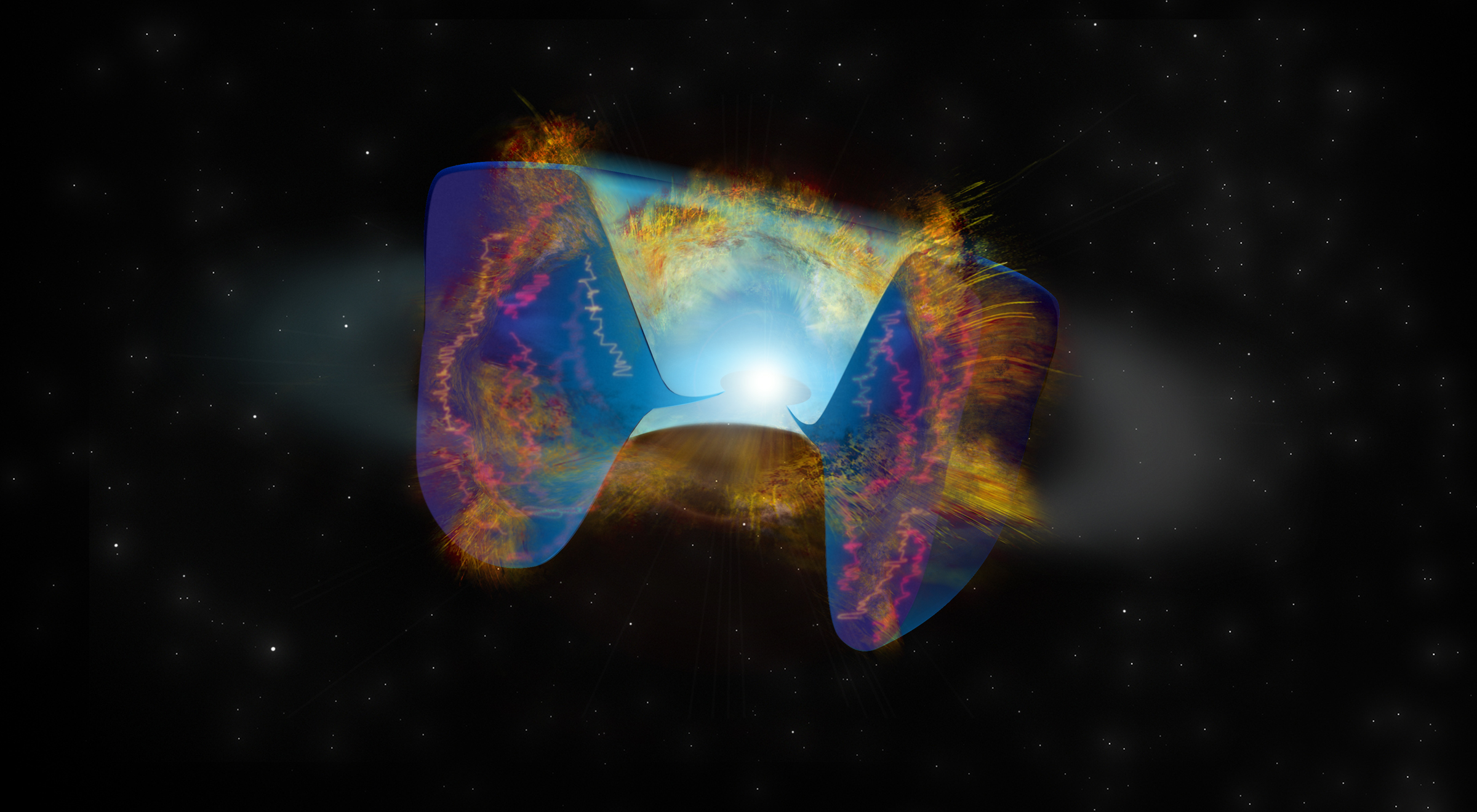 Stellar Collision Triggers Supernova Explosion - National Radio