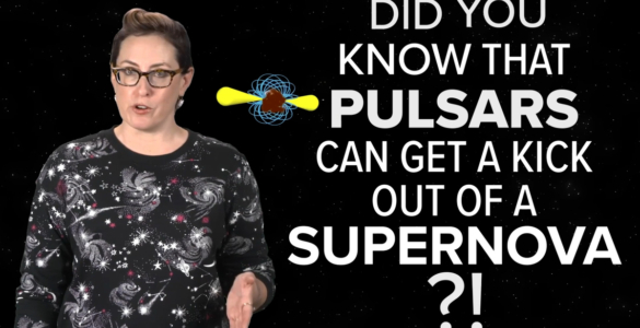 Did you know that pulsars can get a kick out of a supernova?