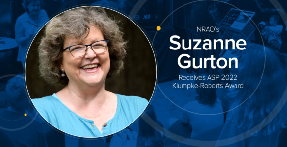 NRAO’s Gurton Receives Astronomical Society of the Pacific Award