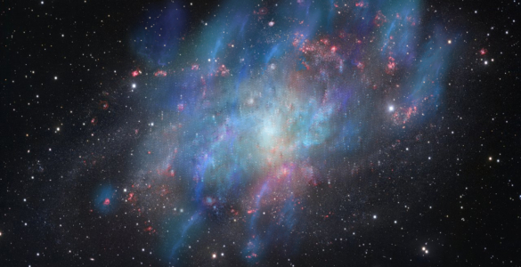 VLA Finds Cosmic Rays Driving Galaxy’s Winds