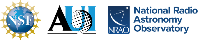 National Radio Astronomy Observatory logos