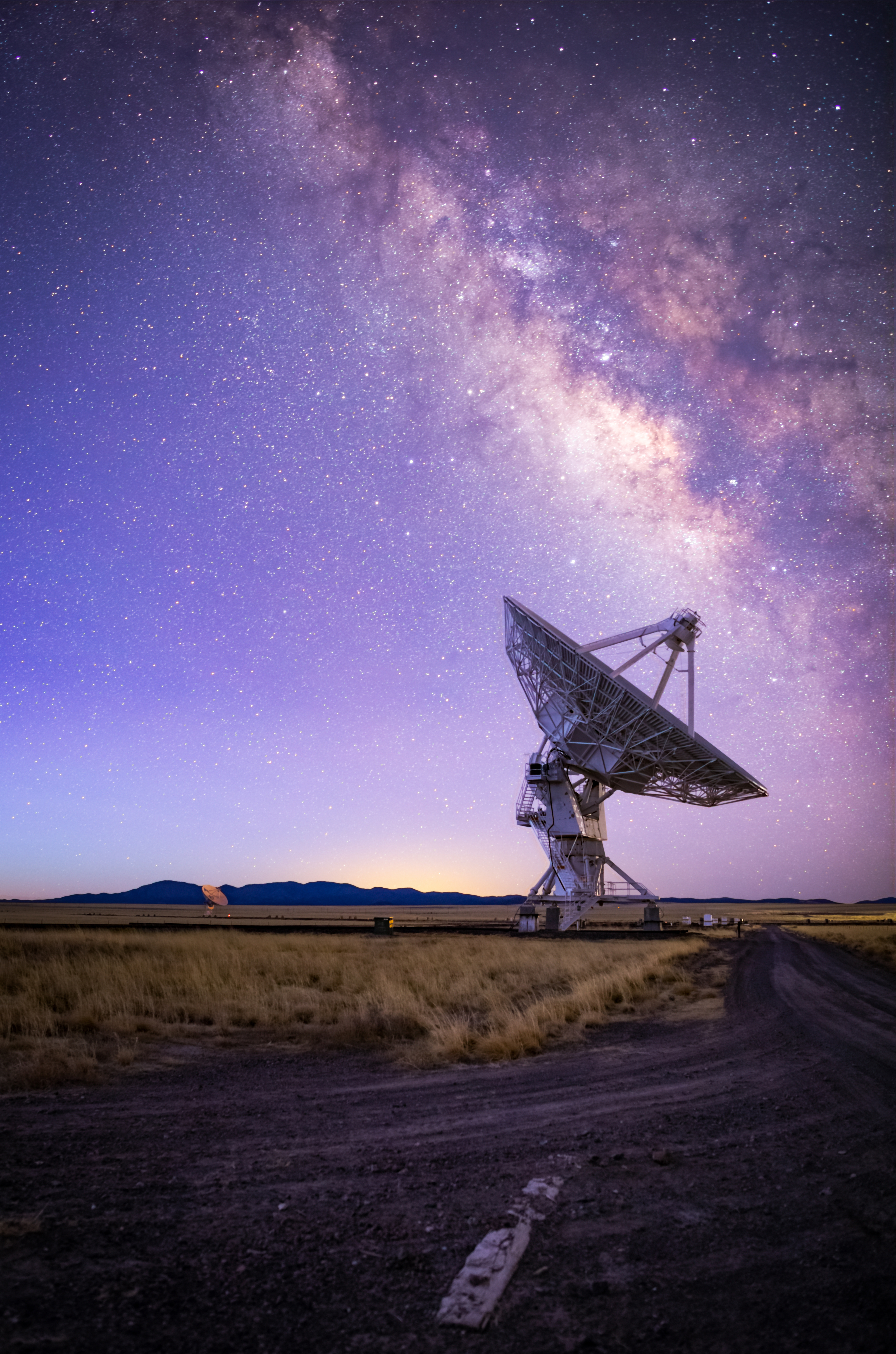 Very Large Array at Blue Hour