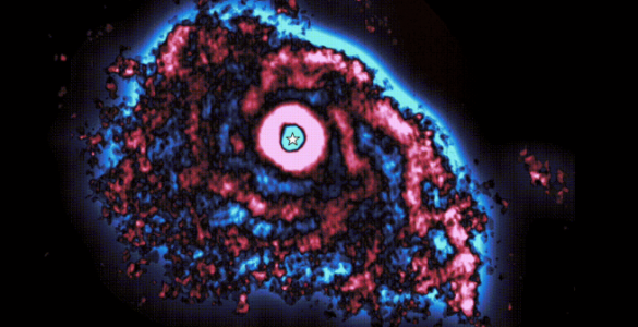 ALMA Detects Hallmark “Wiggle” of Gravitational Instability in Planet-Forming Disk