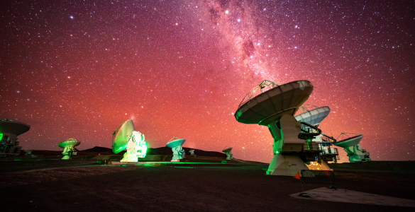 ALMA and Pink Milky Way