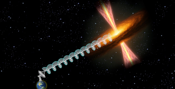 Groundbreaking Magnetic Field Discovery Near Massive Protostar Made Possible by NSF NRAO’s Very Large Array